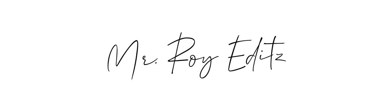 Check out images of Autograph of Mr. Roy Editz name. Actor Mr. Roy Editz Signature Style. Allison_Script is a professional sign style online. Mr. Roy Editz signature style 2 images and pictures png