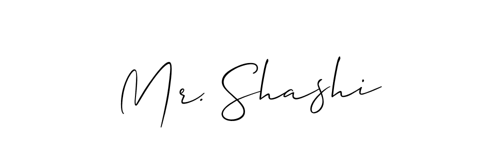 Similarly Allison_Script is the best handwritten signature design. Signature creator online .You can use it as an online autograph creator for name Mr. Shashi. Mr. Shashi signature style 2 images and pictures png