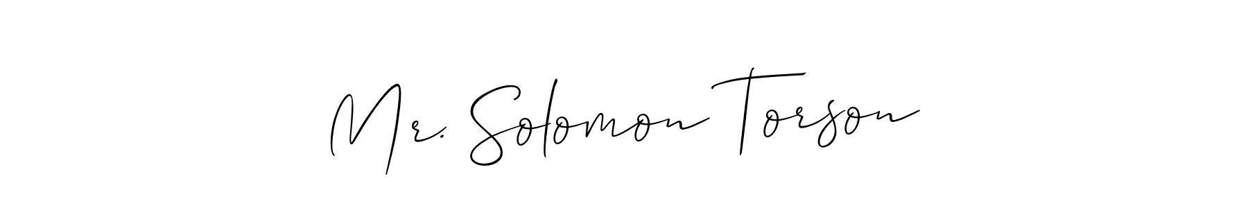 You can use this online signature creator to create a handwritten signature for the name Mr. Solomon Torson. This is the best online autograph maker. Mr. Solomon Torson signature style 2 images and pictures png