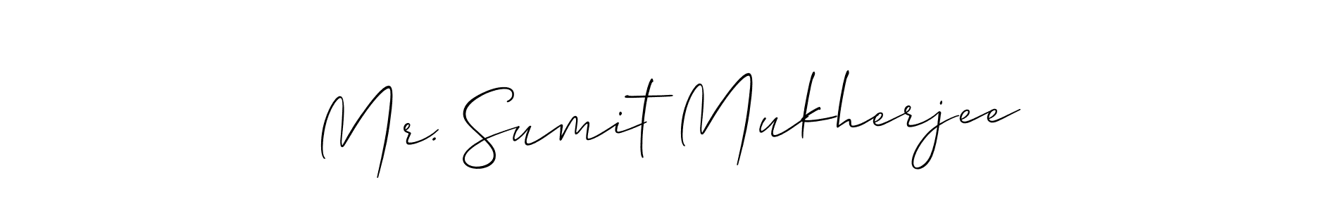 You can use this online signature creator to create a handwritten signature for the name Mr. Sumit Mukherjee. This is the best online autograph maker. Mr. Sumit Mukherjee signature style 2 images and pictures png