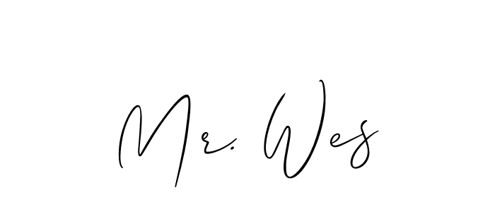 See photos of Mr. Wes official signature by Spectra . Check more albums & portfolios. Read reviews & check more about Allison_Script font. Mr. Wes signature style 2 images and pictures png