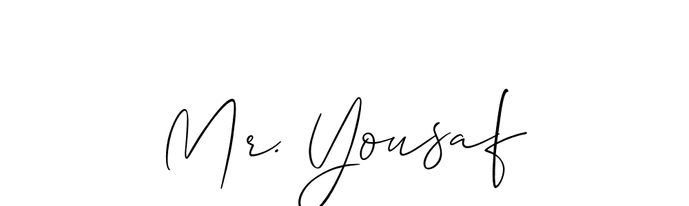 Once you've used our free online signature maker to create your best signature Allison_Script style, it's time to enjoy all of the benefits that Mr. Yousaf name signing documents. Mr. Yousaf signature style 2 images and pictures png