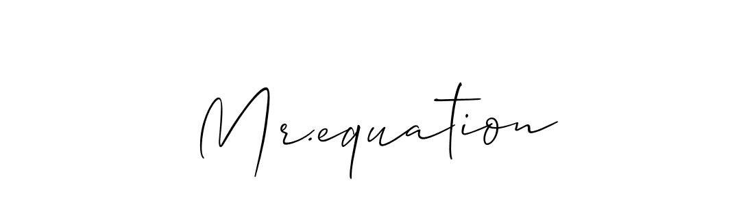 Mr.equation stylish signature style. Best Handwritten Sign (Allison_Script) for my name. Handwritten Signature Collection Ideas for my name Mr.equation. Mr.equation signature style 2 images and pictures png