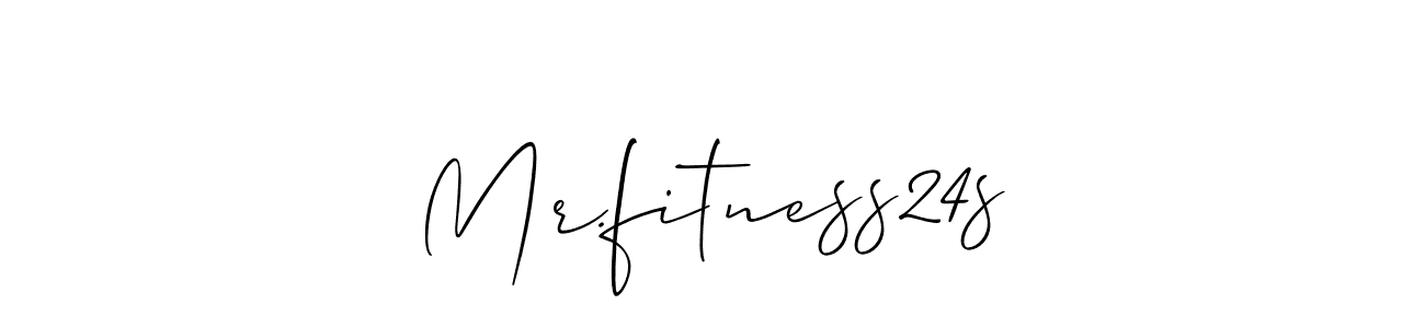 The best way (Allison_Script) to make a short signature is to pick only two or three words in your name. The name Mr.fitness24s include a total of six letters. For converting this name. Mr.fitness24s signature style 2 images and pictures png