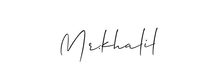 This is the best signature style for the Mr.khalil name. Also you like these signature font (Allison_Script). Mix name signature. Mr.khalil signature style 2 images and pictures png