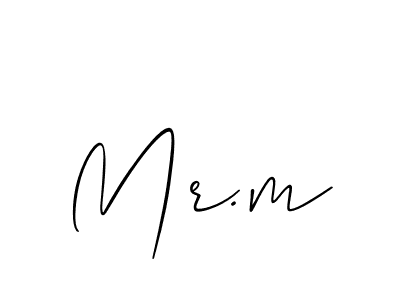 Make a short Mr.m signature style. Manage your documents anywhere anytime using Allison_Script. Create and add eSignatures, submit forms, share and send files easily. Mr.m signature style 2 images and pictures png