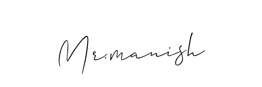 Also You can easily find your signature by using the search form. We will create Mr.manish name handwritten signature images for you free of cost using Allison_Script sign style. Mr.manish signature style 2 images and pictures png