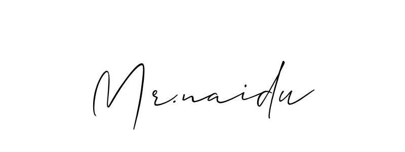 Here are the top 10 professional signature styles for the name Mr.naidu. These are the best autograph styles you can use for your name. Mr.naidu signature style 2 images and pictures png