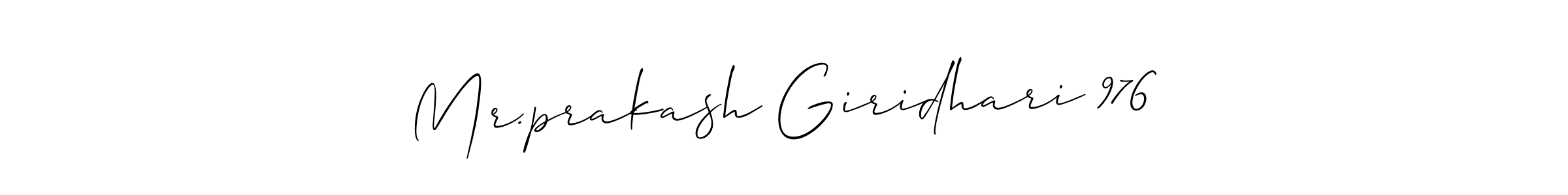 Once you've used our free online signature maker to create your best signature Allison_Script style, it's time to enjoy all of the benefits that Mr.prakash Giridhari 976 name signing documents. Mr.prakash Giridhari 976 signature style 2 images and pictures png