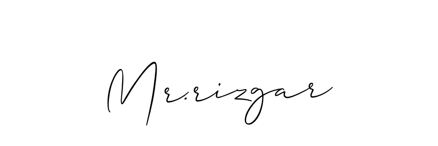 Make a beautiful signature design for name Mr.rizgar. Use this online signature maker to create a handwritten signature for free. Mr.rizgar signature style 2 images and pictures png