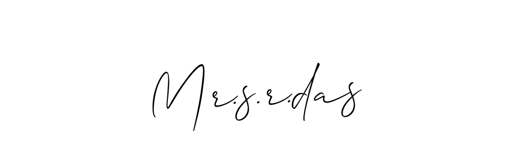 You can use this online signature creator to create a handwritten signature for the name Mr.s.r.das. This is the best online autograph maker. Mr.s.r.das signature style 2 images and pictures png