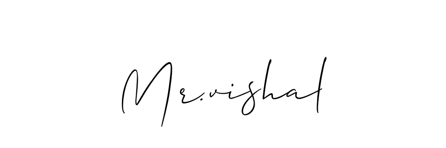 You can use this online signature creator to create a handwritten signature for the name Mr.vishal. This is the best online autograph maker. Mr.vishal signature style 2 images and pictures png