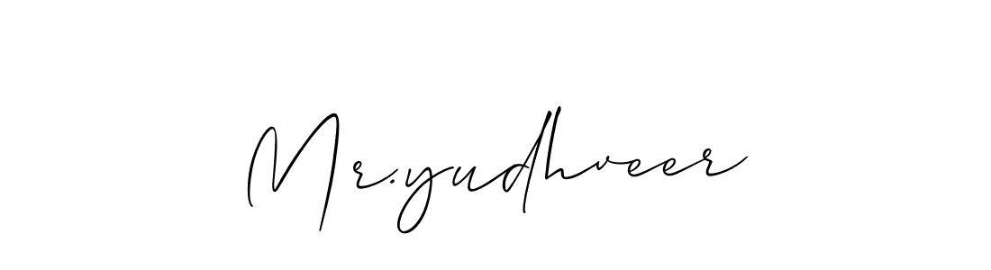 Check out images of Autograph of Mr.yudhveer name. Actor Mr.yudhveer Signature Style. Allison_Script is a professional sign style online. Mr.yudhveer signature style 2 images and pictures png