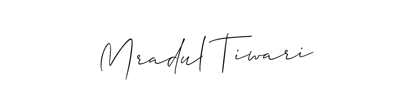 Also You can easily find your signature by using the search form. We will create Mradul Tiwari name handwritten signature images for you free of cost using Allison_Script sign style. Mradul Tiwari signature style 2 images and pictures png