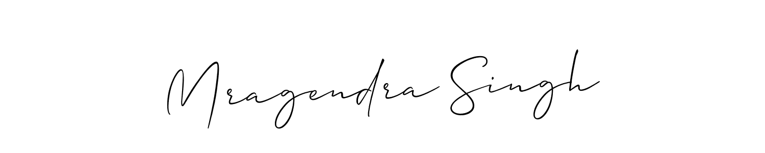 Also You can easily find your signature by using the search form. We will create Mragendra Singh name handwritten signature images for you free of cost using Allison_Script sign style. Mragendra Singh signature style 2 images and pictures png