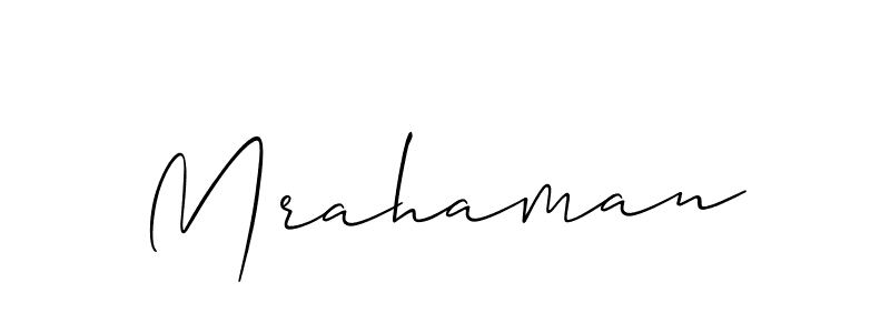 You can use this online signature creator to create a handwritten signature for the name Mrahaman. This is the best online autograph maker. Mrahaman signature style 2 images and pictures png