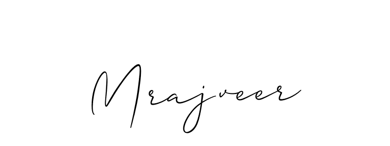 How to make Mrajveer name signature. Use Allison_Script style for creating short signs online. This is the latest handwritten sign. Mrajveer signature style 2 images and pictures png