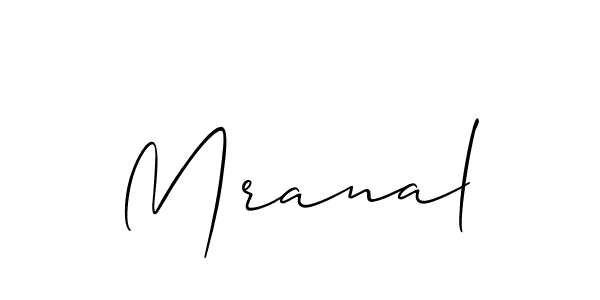 Allison_Script is a professional signature style that is perfect for those who want to add a touch of class to their signature. It is also a great choice for those who want to make their signature more unique. Get Mranal name to fancy signature for free. Mranal signature style 2 images and pictures png
