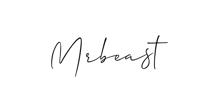 How to Draw Mrbeast signature style? Allison_Script is a latest design signature styles for name Mrbeast. Mrbeast signature style 2 images and pictures png