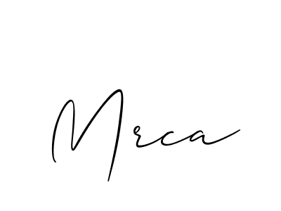 Make a beautiful signature design for name Mrca. Use this online signature maker to create a handwritten signature for free. Mrca signature style 2 images and pictures png
