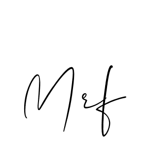 Similarly Allison_Script is the best handwritten signature design. Signature creator online .You can use it as an online autograph creator for name Mrf. Mrf signature style 2 images and pictures png