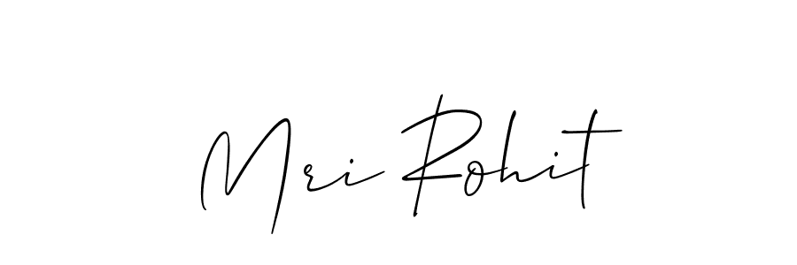 Also You can easily find your signature by using the search form. We will create Mri Rohit name handwritten signature images for you free of cost using Allison_Script sign style. Mri Rohit signature style 2 images and pictures png