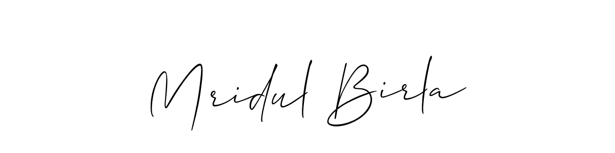 Also You can easily find your signature by using the search form. We will create Mridul Birla name handwritten signature images for you free of cost using Allison_Script sign style. Mridul Birla signature style 2 images and pictures png