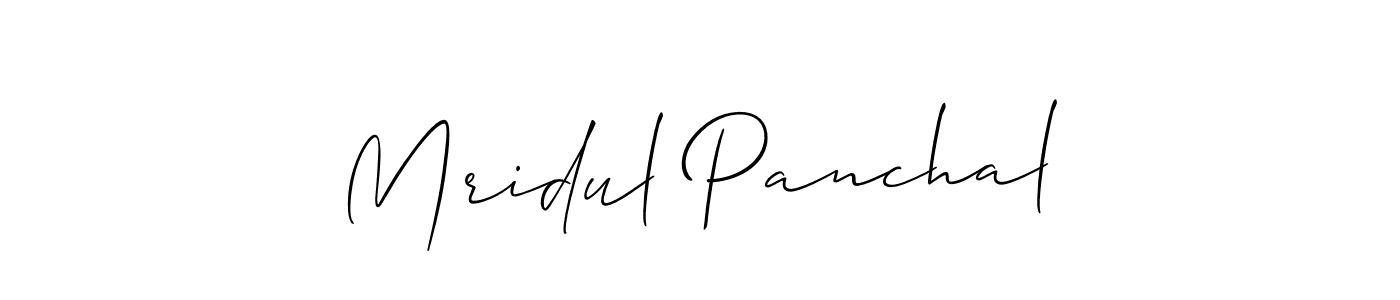 Best and Professional Signature Style for Mridul Panchal. Allison_Script Best Signature Style Collection. Mridul Panchal signature style 2 images and pictures png