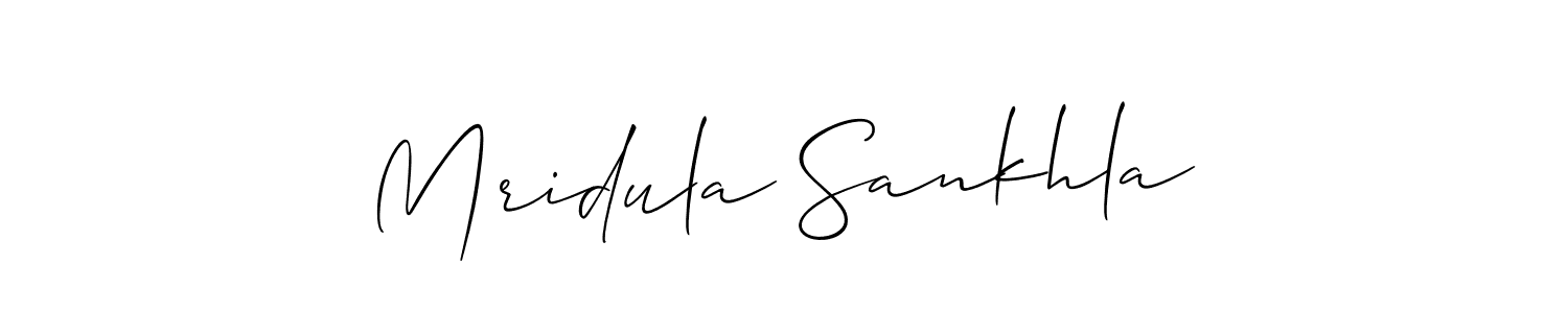 Check out images of Autograph of Mridula Sankhla name. Actor Mridula Sankhla Signature Style. Allison_Script is a professional sign style online. Mridula Sankhla signature style 2 images and pictures png