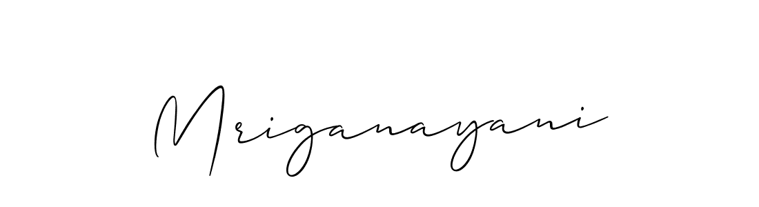 You can use this online signature creator to create a handwritten signature for the name Mriganayani. This is the best online autograph maker. Mriganayani signature style 2 images and pictures png