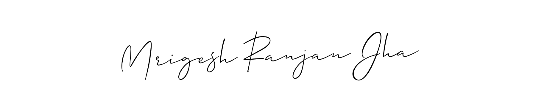 Similarly Allison_Script is the best handwritten signature design. Signature creator online .You can use it as an online autograph creator for name Mrigesh Ranjan Jha. Mrigesh Ranjan Jha signature style 2 images and pictures png