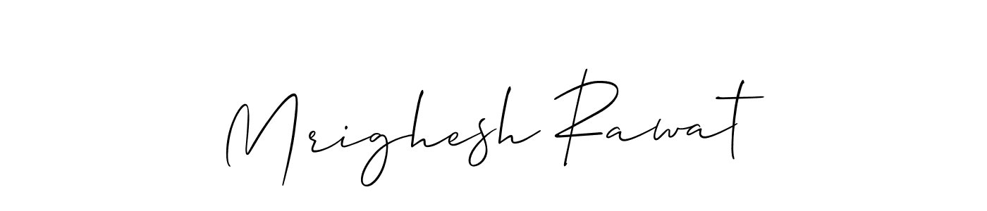 Make a beautiful signature design for name Mrighesh Rawat. Use this online signature maker to create a handwritten signature for free. Mrighesh Rawat signature style 2 images and pictures png