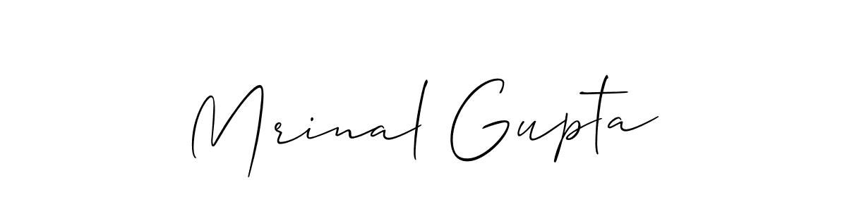 Once you've used our free online signature maker to create your best signature Allison_Script style, it's time to enjoy all of the benefits that Mrinal Gupta name signing documents. Mrinal Gupta signature style 2 images and pictures png