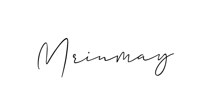 if you are searching for the best signature style for your name Mrinmay. so please give up your signature search. here we have designed multiple signature styles  using Allison_Script. Mrinmay signature style 2 images and pictures png