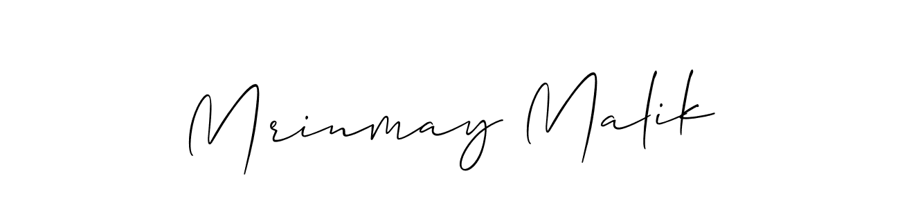 Make a beautiful signature design for name Mrinmay Malik. Use this online signature maker to create a handwritten signature for free. Mrinmay Malik signature style 2 images and pictures png