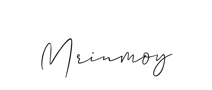 How to make Mrinmoy signature? Allison_Script is a professional autograph style. Create handwritten signature for Mrinmoy name. Mrinmoy signature style 2 images and pictures png