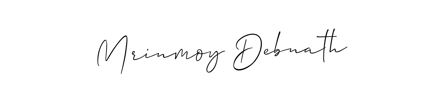 Make a beautiful signature design for name Mrinmoy Debnath. Use this online signature maker to create a handwritten signature for free. Mrinmoy Debnath signature style 2 images and pictures png