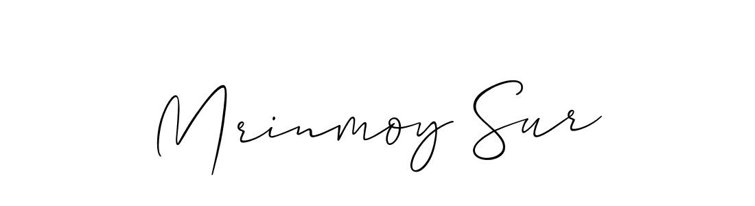 This is the best signature style for the Mrinmoy Sur name. Also you like these signature font (Allison_Script). Mix name signature. Mrinmoy Sur signature style 2 images and pictures png