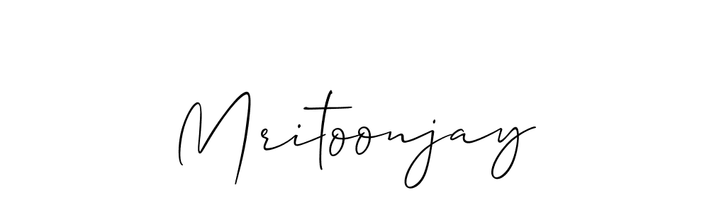 Also we have Mritoonjay name is the best signature style. Create professional handwritten signature collection using Allison_Script autograph style. Mritoonjay signature style 2 images and pictures png