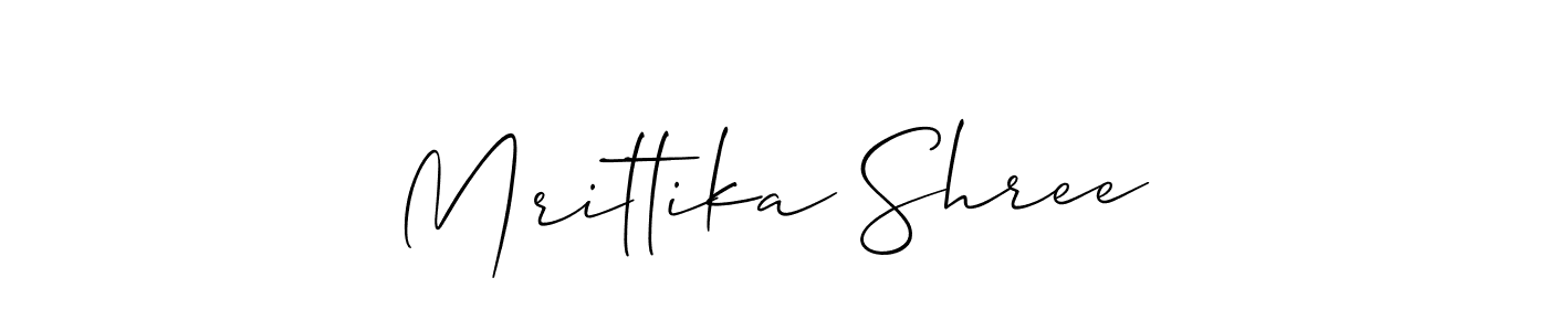 Check out images of Autograph of Mrittika Shree name. Actor Mrittika Shree Signature Style. Allison_Script is a professional sign style online. Mrittika Shree signature style 2 images and pictures png