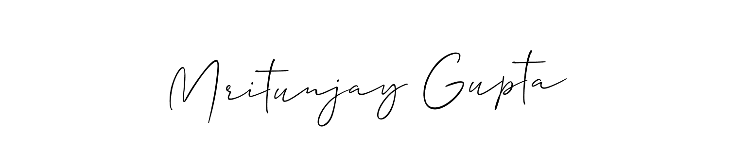 Make a beautiful signature design for name Mritunjay Gupta. Use this online signature maker to create a handwritten signature for free. Mritunjay Gupta signature style 2 images and pictures png