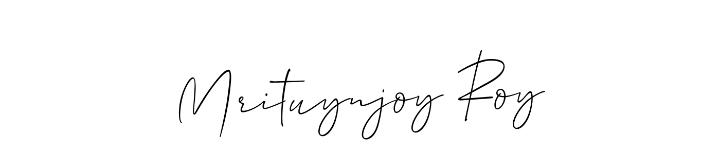 Check out images of Autograph of Mrituynjoy Roy name. Actor Mrituynjoy Roy Signature Style. Allison_Script is a professional sign style online. Mrituynjoy Roy signature style 2 images and pictures png