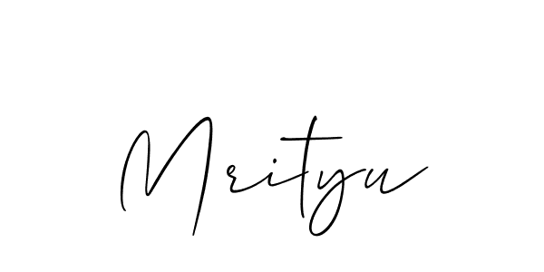 Once you've used our free online signature maker to create your best signature Allison_Script style, it's time to enjoy all of the benefits that Mrityu name signing documents. Mrityu signature style 2 images and pictures png