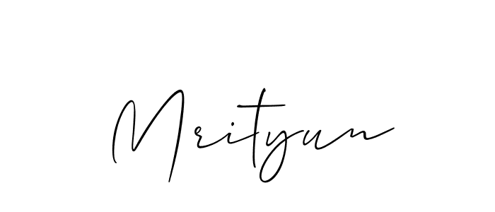 Mrityun stylish signature style. Best Handwritten Sign (Allison_Script) for my name. Handwritten Signature Collection Ideas for my name Mrityun. Mrityun signature style 2 images and pictures png