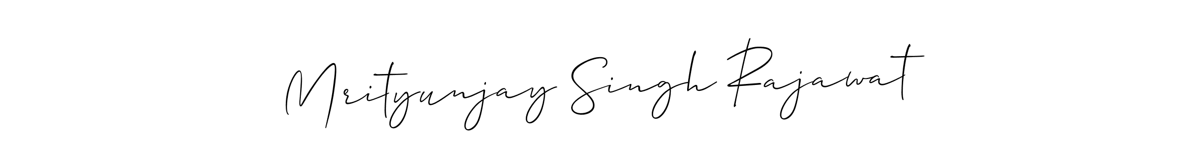 if you are searching for the best signature style for your name Mrityunjay Singh Rajawat. so please give up your signature search. here we have designed multiple signature styles  using Allison_Script. Mrityunjay Singh Rajawat signature style 2 images and pictures png