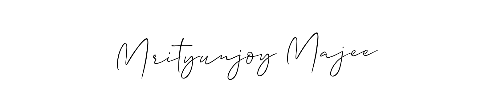 Check out images of Autograph of Mrityunjoy Majee name. Actor Mrityunjoy Majee Signature Style. Allison_Script is a professional sign style online. Mrityunjoy Majee signature style 2 images and pictures png