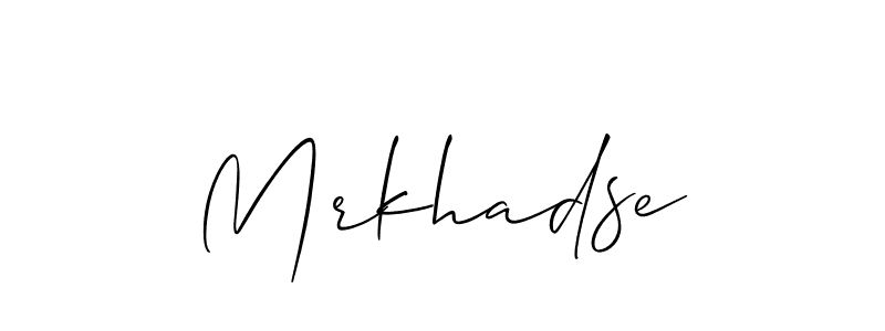 Similarly Allison_Script is the best handwritten signature design. Signature creator online .You can use it as an online autograph creator for name Mrkhadse. Mrkhadse signature style 2 images and pictures png