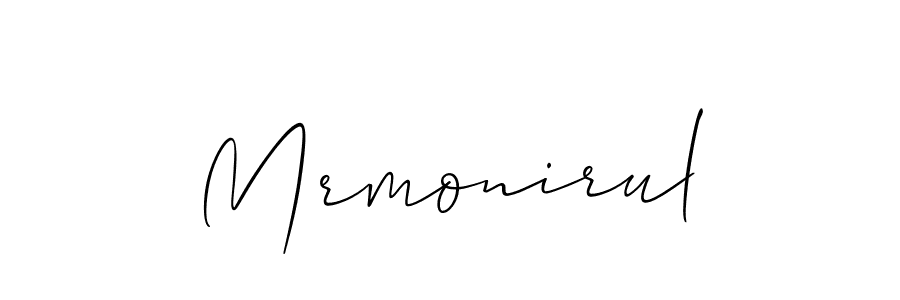 Once you've used our free online signature maker to create your best signature Allison_Script style, it's time to enjoy all of the benefits that Mrmonirul name signing documents. Mrmonirul signature style 2 images and pictures png