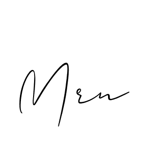 Make a beautiful signature design for name Mrn. Use this online signature maker to create a handwritten signature for free. Mrn signature style 2 images and pictures png