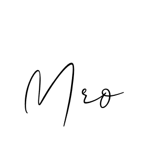 The best way (Allison_Script) to make a short signature is to pick only two or three words in your name. The name Mro include a total of six letters. For converting this name. Mro signature style 2 images and pictures png